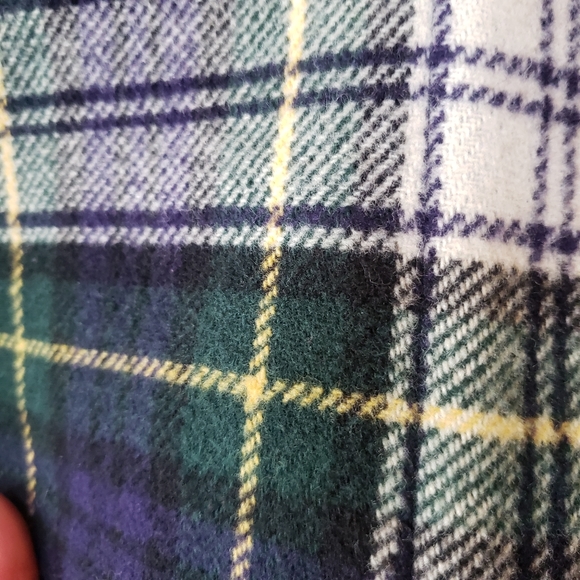 Gloverall Wool Plaid Tartan Coat - Picture 10 of 14